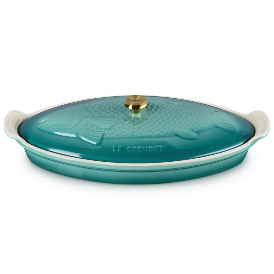 Le Creuset Heritage Fish Dish B/Riviera Image