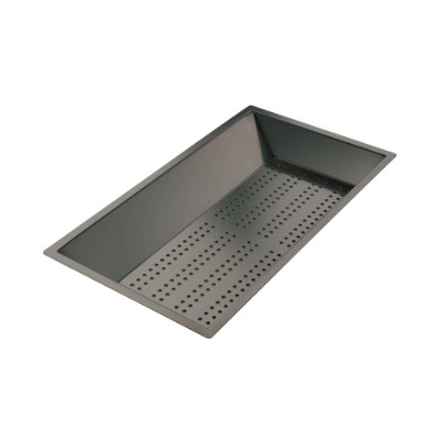 Foster SS Perforated Tray Pvd Gun Metal Image