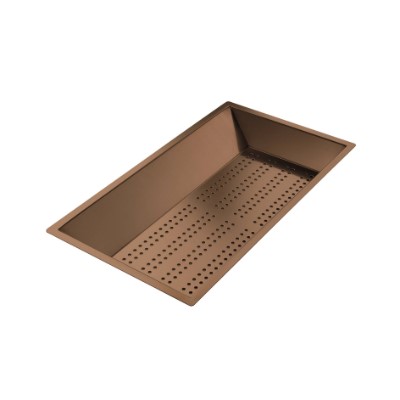 Foster SS Perforated Tray Pvd Copper Image