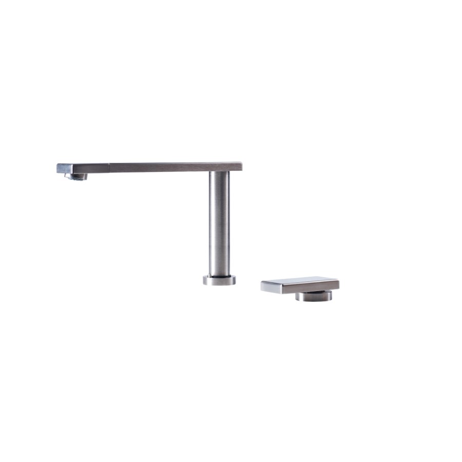 product image Foster Mixer OP Satin Finish Single-lever mixer tap with rotating,  
collapsible barrel