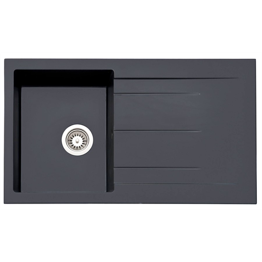 product image Asil Sink 1 Bowl Blk Granite 85 x 50 cm 