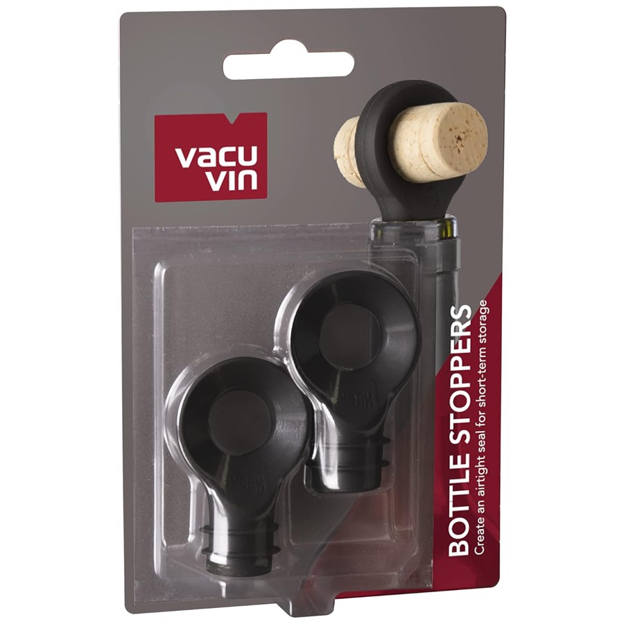 product image Vacuvin Wine Saver Set Black 2 ST+2 SV 