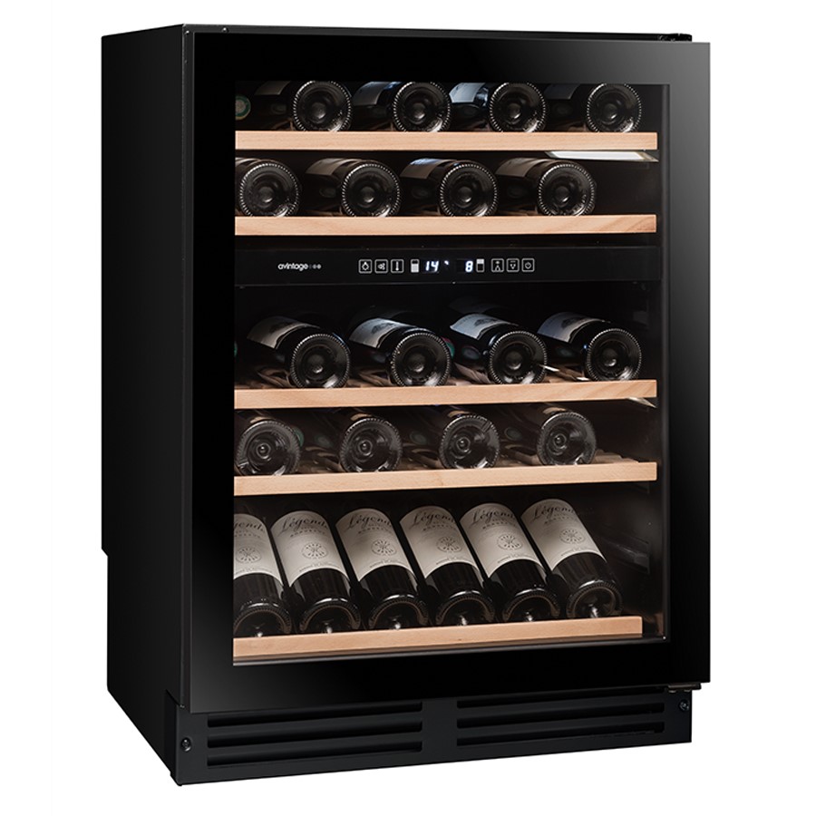 product image Avitage Wine Cooler Black 44 bottles H 83cm x W 59.4cm x D 57cm