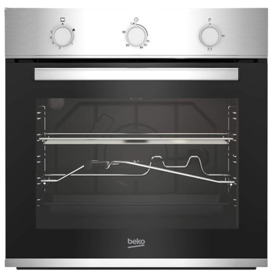 product image Beko Oven Gas Built-in Inox & Black 66 L H 59.50 cm x W 59.40 cm x D 56.70 cm