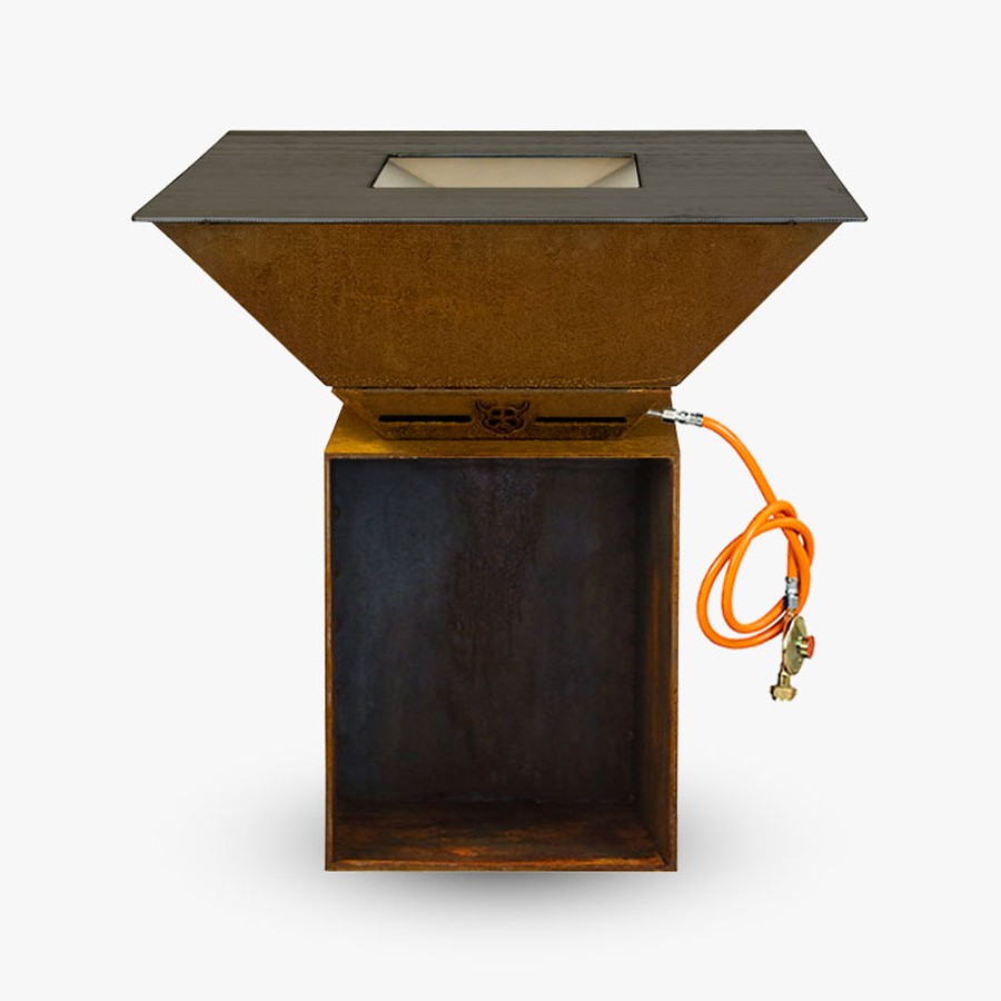 product image BlackBull BigQube L Gas Corten Steel 