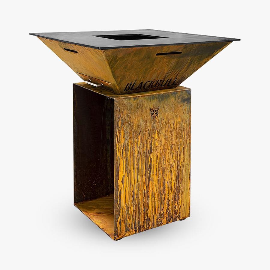 product image BlackBull BigQube M Wood Corten Steel H 99cm x W 80cm x D 80cm