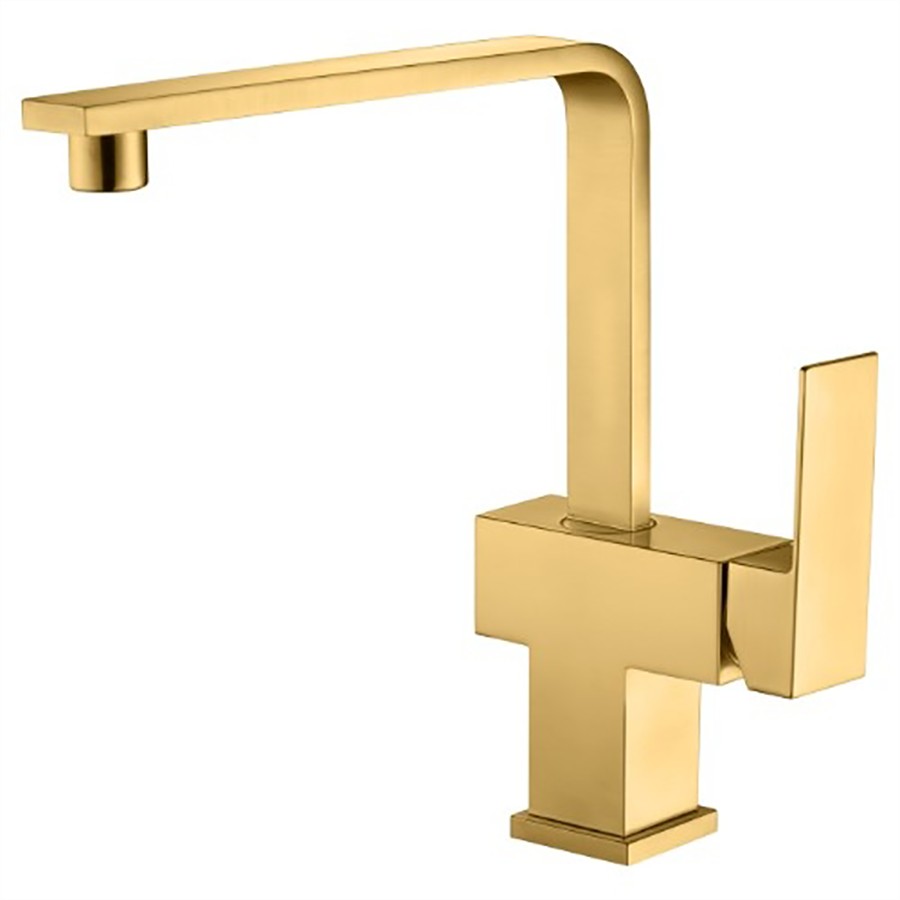 product image Bridge Point Kitchen Mixer Single Lever Satin Gold