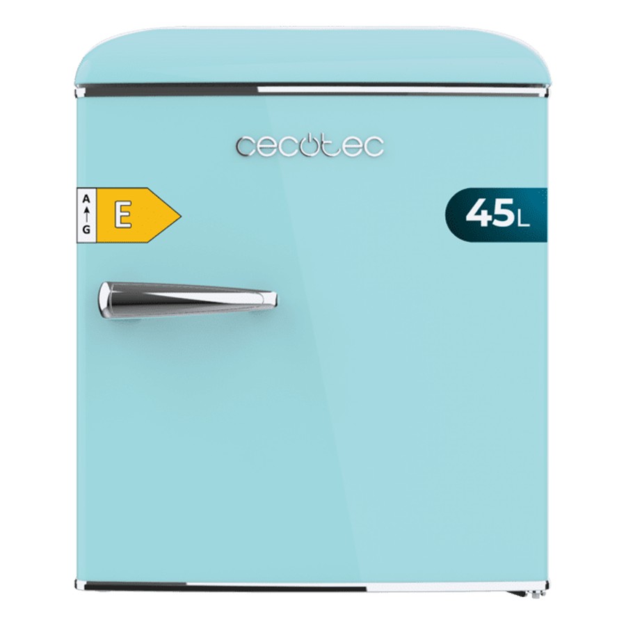 product image Cecotec Retro Fridge Tabletop Blue 45 L H 55.00cm x W 44.70cm x D 48.50cm