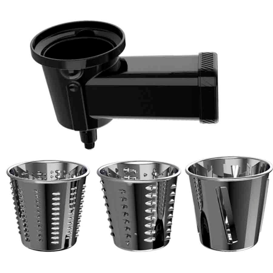 product image Cecotec Salad Blender 3 Drum Accessories Slicing, Grating & Slicing Vegetables S/Steel