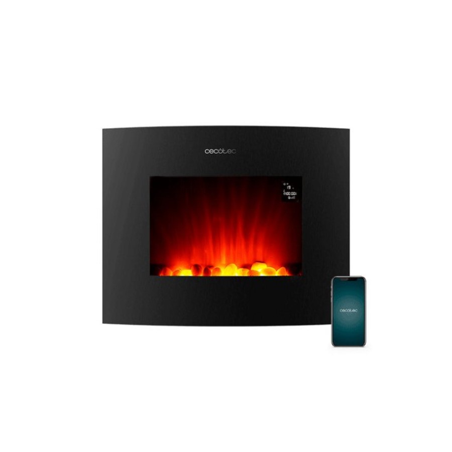 product image Cecotec Curved Electric Fireplace 