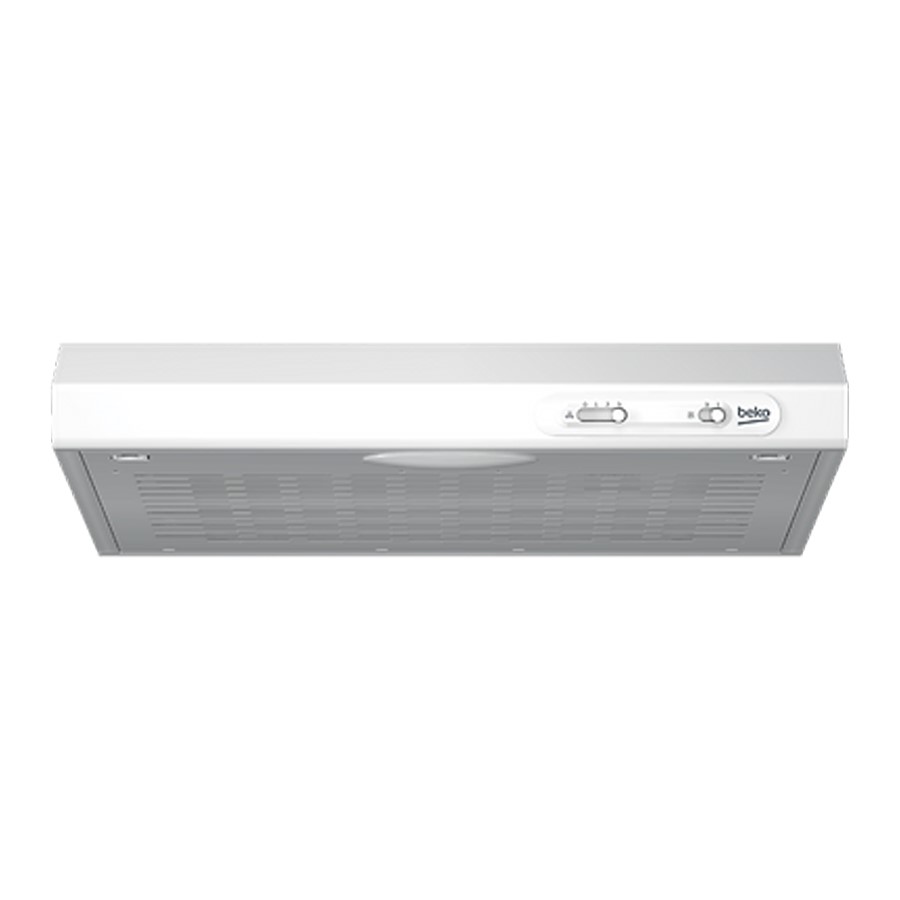 product image Beko Hood White Cassette 3 Power Levels H 7.7cm x W 49.8cm x D 47cm