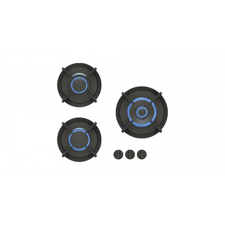 product image Pitt Gas Cooktop H 8.9cm x W 50.3cm x D 53.3cm