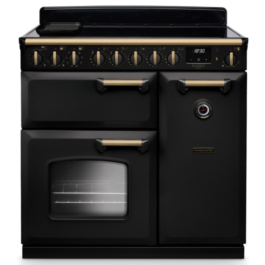 product image RangeM Induction Hob Blk/Chrome 100 cm H 89.50 / 93.50 cm x W 99.40 cm x D 61.70 cm