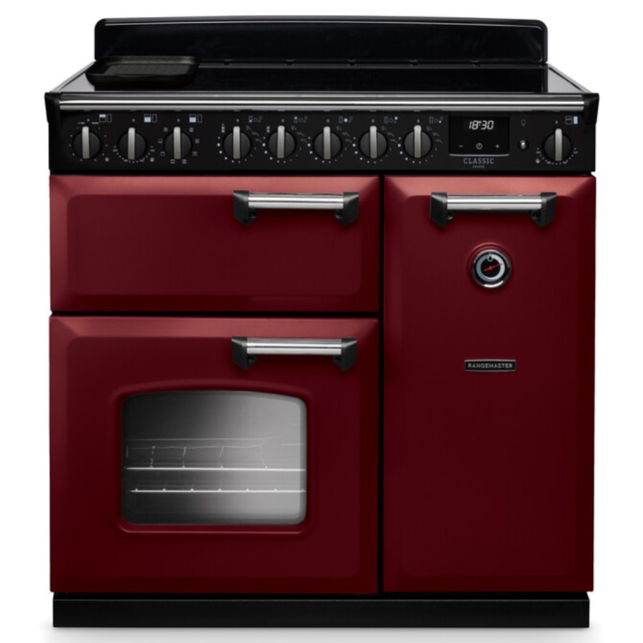product image RangeM Induction Hob Bordeaux/Chr 90 cm H 89.50 / 93.50 cm x W 90.00 cm x D 61.70 cm