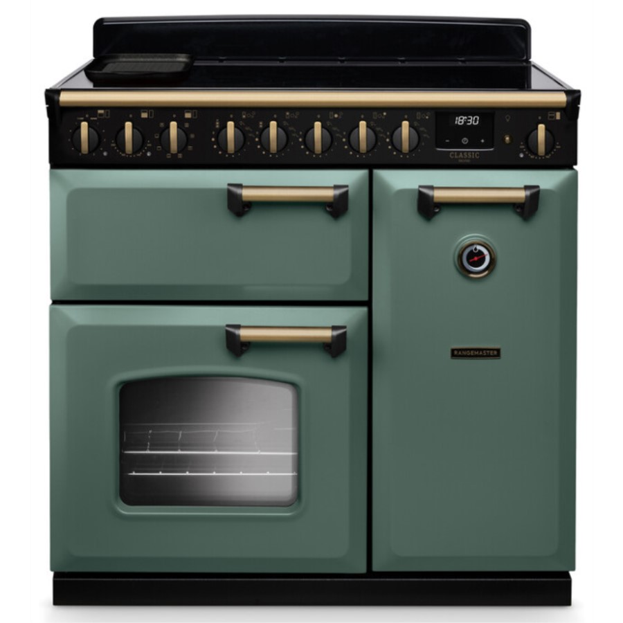 product image RangeM Induction Hob Green/Brass 90 cm H 89.50 / 93.50 cm x W 90.00 cm x D 61.70 cm
