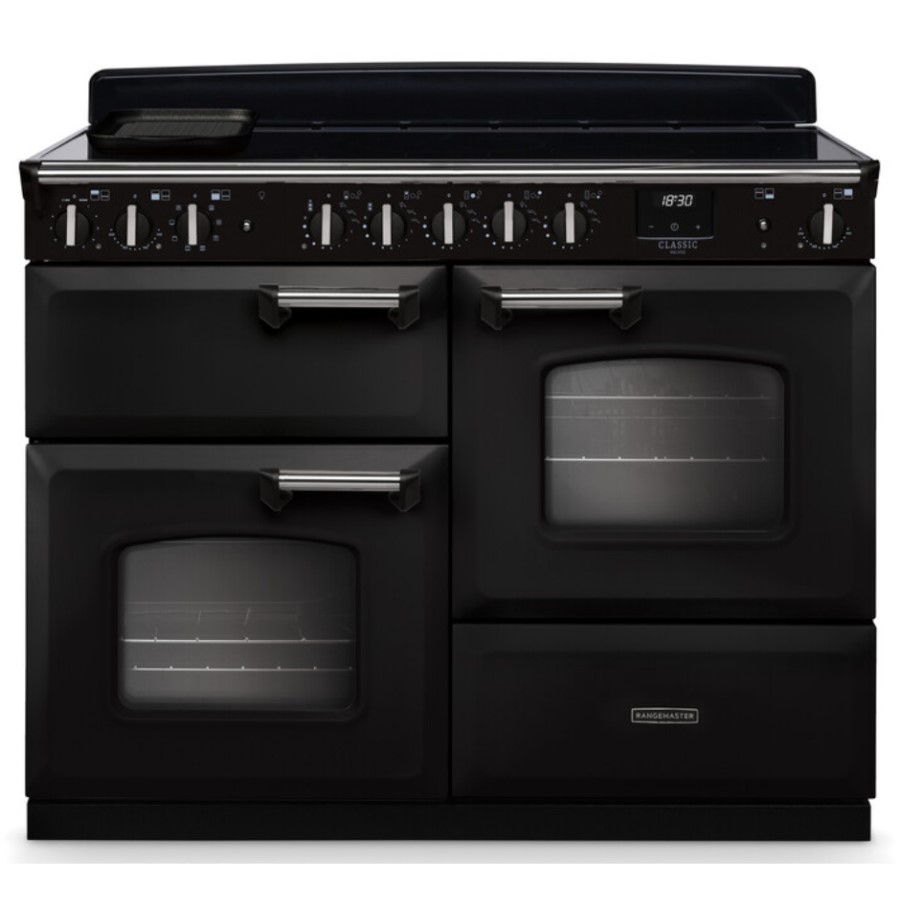 product image RangeM Induction Hob Black/Chrome 110 cm H 89.50 / 93.50 cm x W 110.00 cm x D 61.70 cm
