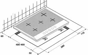 Beko Gas Hob Black Glass 75cm - Image 3