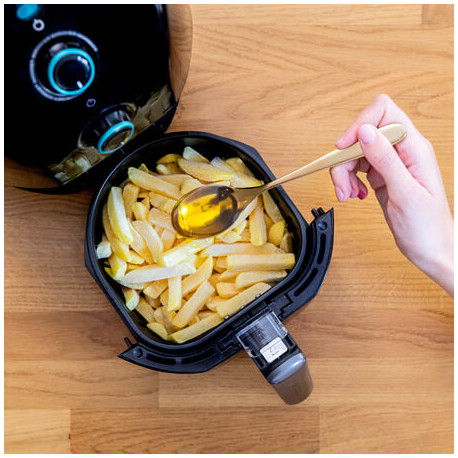 Cecotec Cecofry Compact Rapid Air Fryer (oil-free) 900w Dietary Capacity 1.5 l, Capacity For 400 Gr, Temperature 200 °c, Adjustable Time, Includes  Prescription-5803051 - Air Fryers - AliExpress