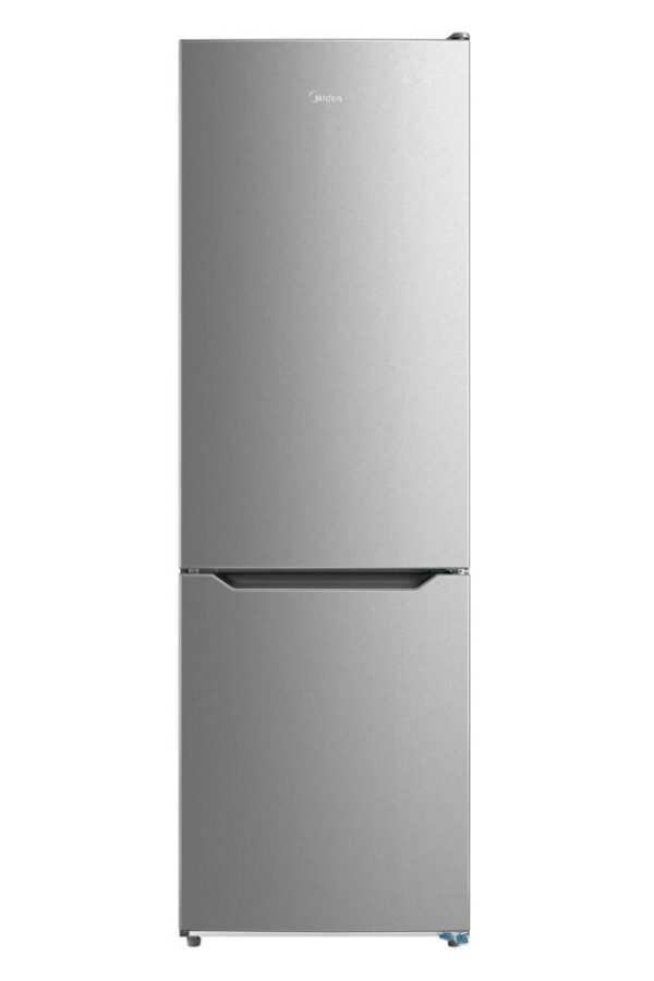 Midea Freestanding Fridge/Freezer S/S Bottom Mount 188x60cms Flamingo