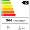 Liebherr Fridge Commercial White 188x60cm - Image 2