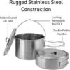 Compact Outdoor Pot Set of 2 - Image 3