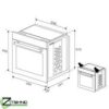Beko Compact Oven Stainless Steel - Image 4