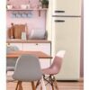 Fridgelux 169x55cm Top Mounted Fridge Freezer Cream