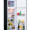 Fridgelux 169x55cm Top Mounted Fridge Freezer Black - Image 3