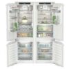 Liebherr Built-In Fridge Freezer Prime Bio Fresh No Frost Side-By-Side