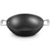 Le Creuset Toughened Non-Stick Wok 32cm Black