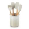 Le Creuset Set of Crock & 4 Craft Utensils - Image 2