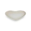 Le Creuset Stoneware Heart Plate 23cm Meringue