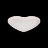 Le Creuset Stoneware Heart Plate 23cm Meringue - Image 2