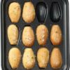 Le Creuset Bakeware 12 Madeleine Tray 24cm Black - Image 2