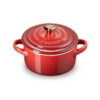 Le Creuset Stoneware Mini Cocotte 10cm with Heart Knob