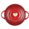 Le Creuset Stoneware Mini Cocotte 10cm with Heart Knob - Image 2