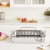 Le Creuset 3-ply Stainless Steel Non-stick Roasting Rack 35cm - Image 3