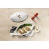 Le Creuset Heritage Fish Baker 34cm White - Image 2