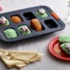 Le Creuset Bakeware 8 Mini Loaf Tray 30cm Black