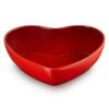 Le Creuset Stoneware Heart Serving Bowl 30cm Cerise