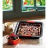 Le Creuset Bakeware Square Cake Tin 23 cm Black - Image 2