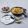 Le Creuset Toughened Non-Stick Chef's Pan with Pouring Spouts Black - Image 2