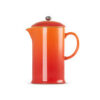 Le Creuset Stoneware Coffee Pot with Metal Press 22cm 1L - Image 3
