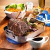 Le Creuset 3-ply Stainless Steel Square Roaster 26cm - Image 4