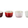 Le Creuset Stoneware Petits Fours Set of 4 Ramekins - Image 2
