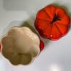 Le Creuset Mini Pumpkin Petite Casserole Flame 15cm - Image 3