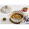 Le Creuset Mini Pumpkin Petite Casserole Meringue 15cm - Image 2