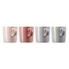 Le Creuset Stoneware Set of 4 Metallics Mug 350ML Multicolour - Image 2