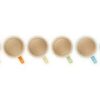 Le Creuset Stoneware Rainbow Set of 6 Cappuccino Mugs 200ML - Image 3