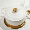 Le Creuset Signature Gold-Finish Knob 57mm - Image 2